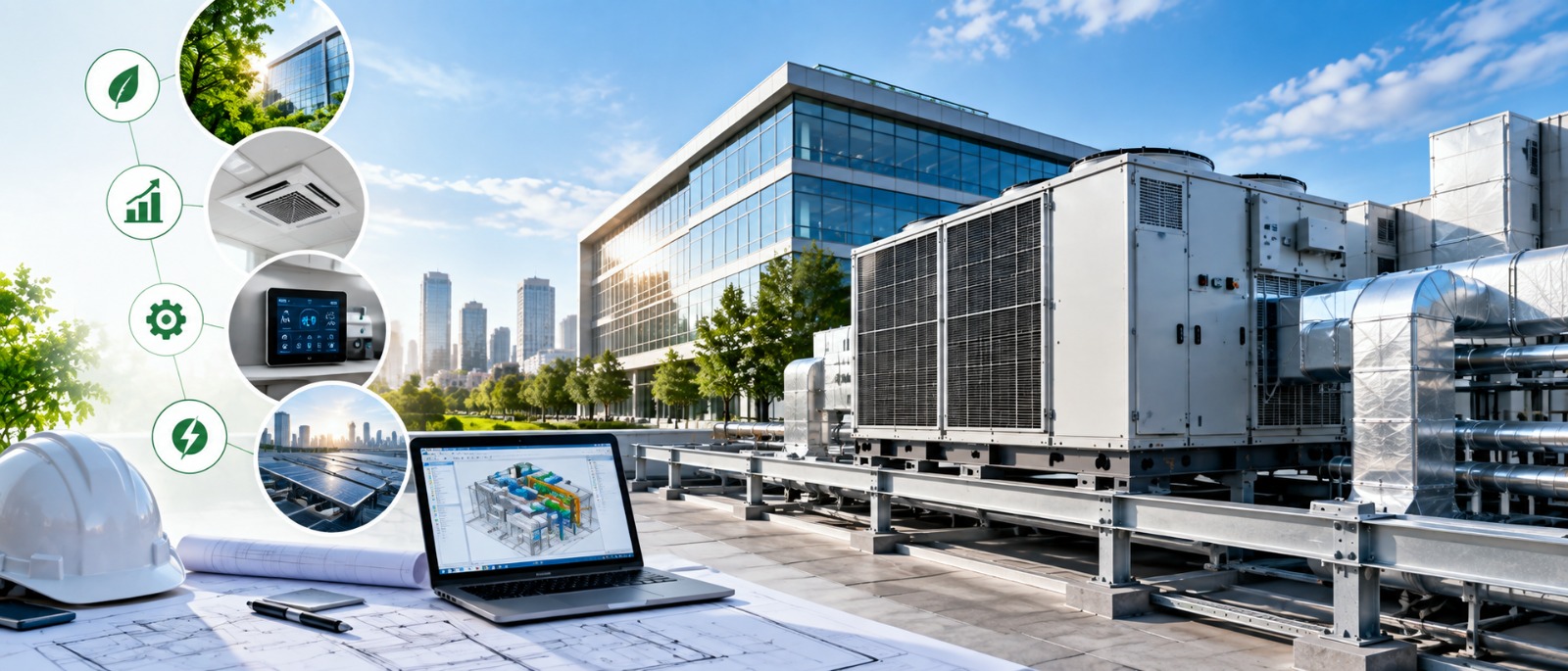 Designing an Energy-Efficient HVAC System for Large Commercial Buildings